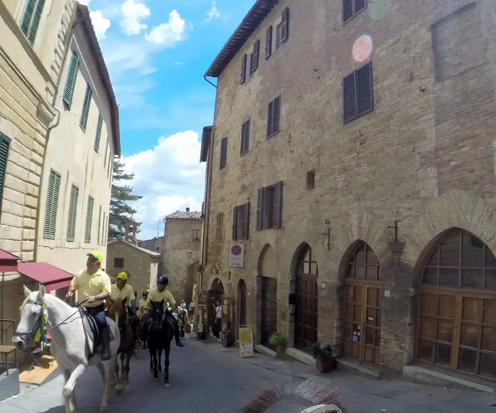 Escursione cavallo montepulciano