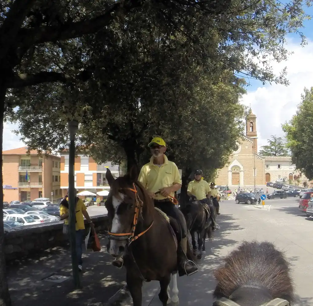 Montepulciano a cavallo