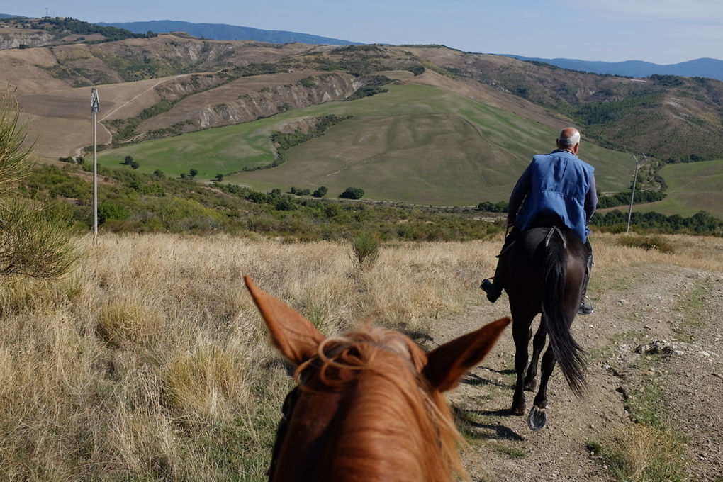 Valdorcia cavallo trekking
