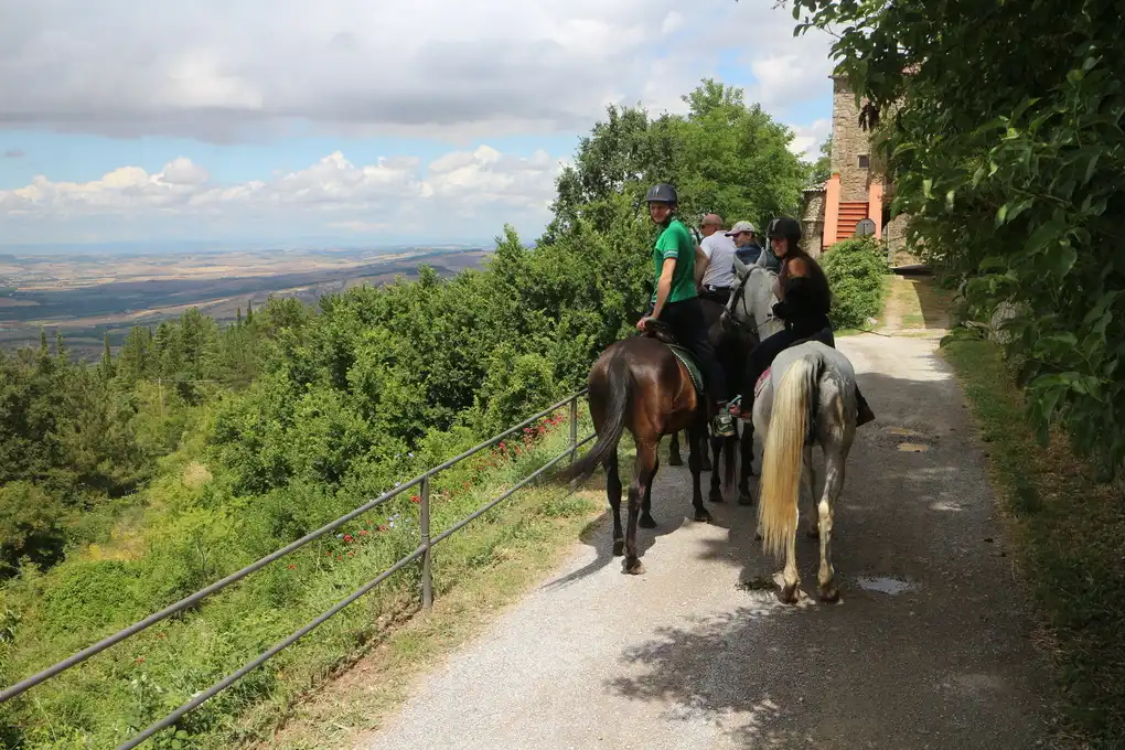 Escursione cavallo san casciano